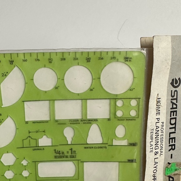 Staedtler Mars professional Home Planning & Layout template - Picture 4 of 9